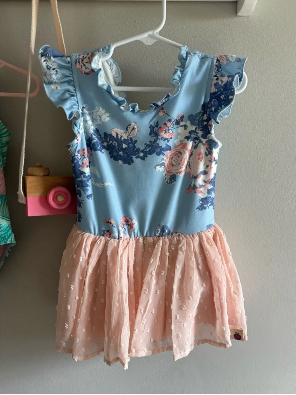 Cheeky Plum Farrah Leotard in Blue Moon